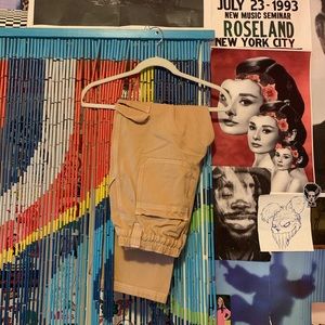 Pacsun Tan Cargo Work Pants